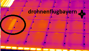 Thermalbild Drohne Luftbild