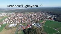 Luftbild mit Drohne Gemeinde Strullendorf, Drohnenpilot Franken